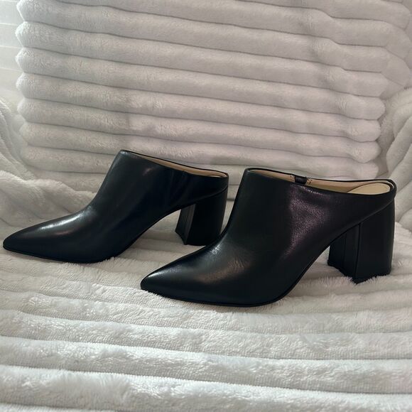 Marc Fisher Pointed Block Heel Mule Size 8.5 - Picture 2 of 10